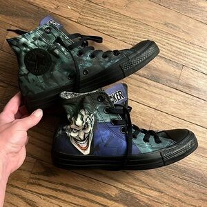 Converse Chuck Taylor All Star High x DC Comics Joker Like New